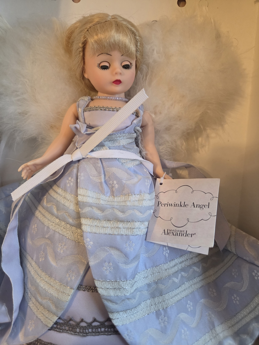 Madame Alexander Periwinkle Angel Doll with Cream Accents
